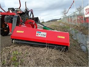 Farmer Helper 63" Ditch Bank Flail Mower Cat.II 3pt 40hp~80hp PTO (FH-AGF160) w/Hammer Blades Requires a Tractor. Not a standalone Unit.