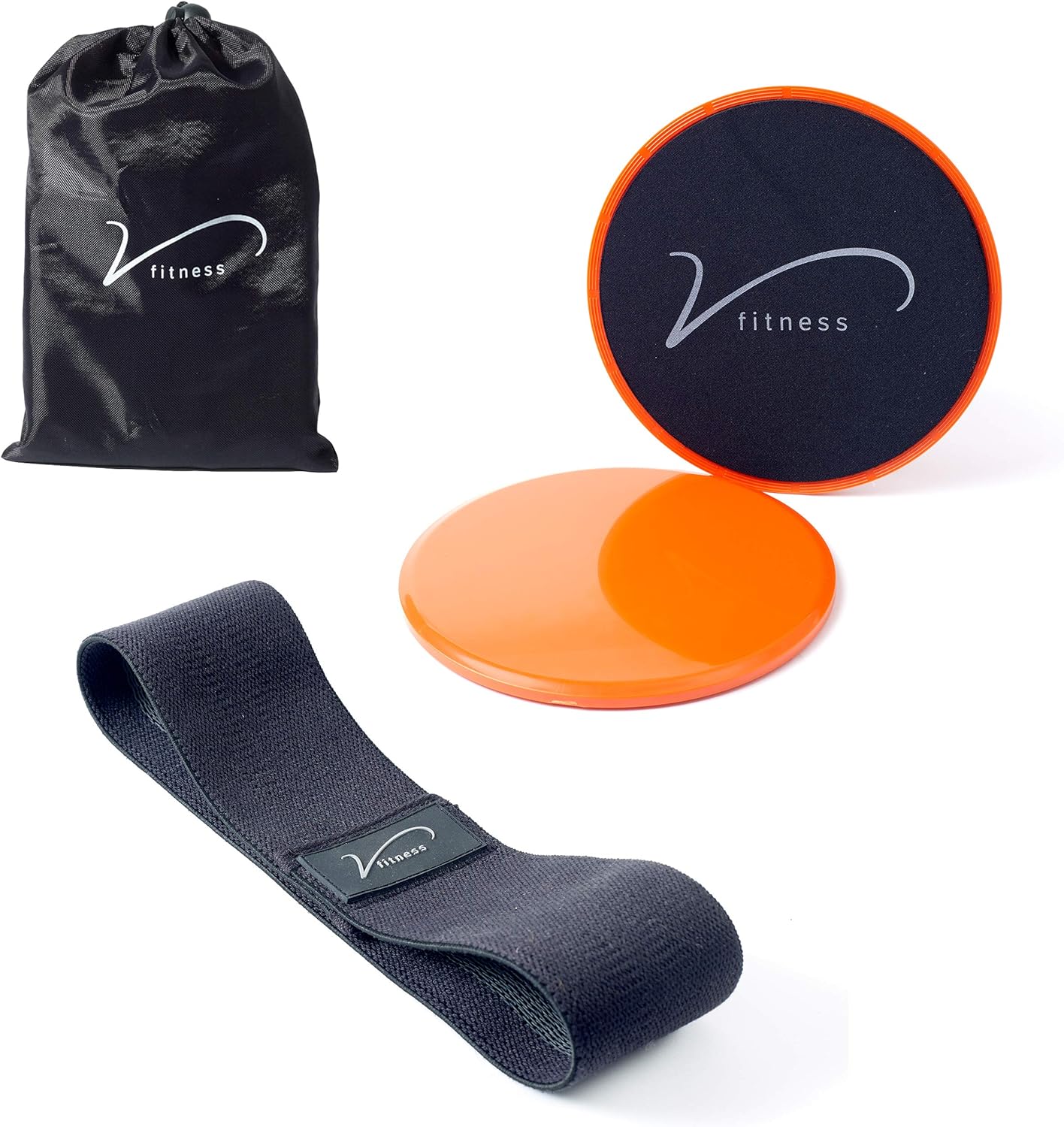 Disques De Glisse TrainEatWell, Kit Core Sliders Avec Chaussettes