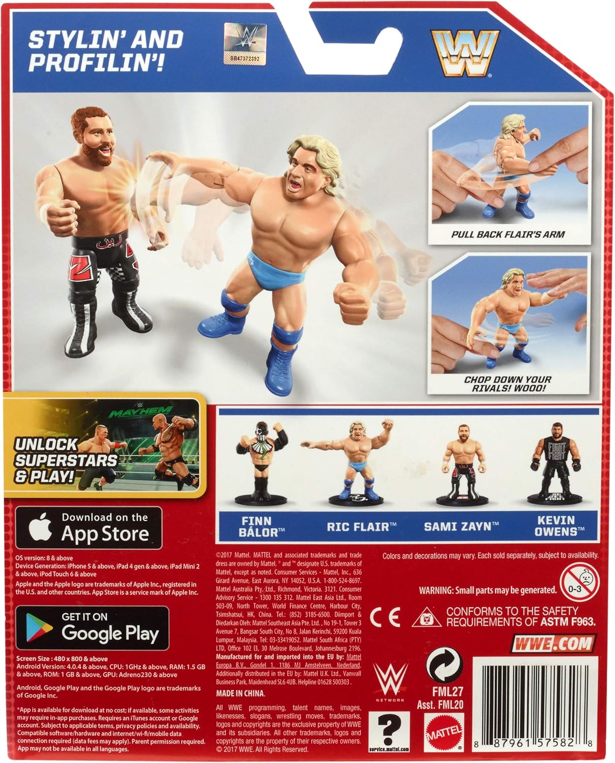 WWE Ric Flair Retro App Action Figure