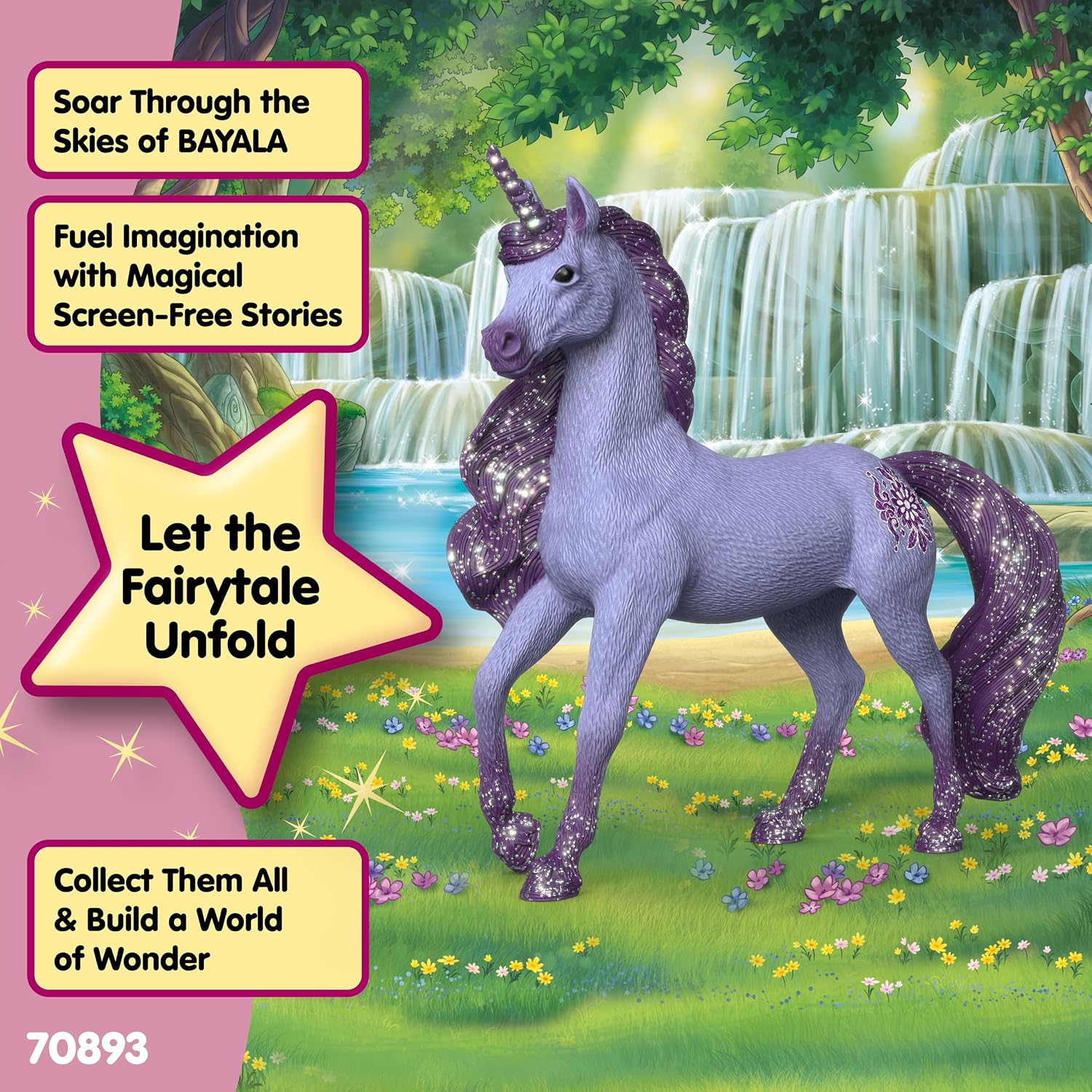 Schleich BAYALA | Unicorn Stallion Orchid 70893