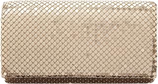 Metal Mesh Roll Evening Bag Clutch Purse (4.5