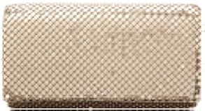 Metal Mesh Roll Evening Bag Clutch Purse (4.5