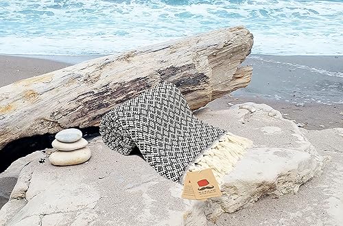 Miniatura 7 de Bazaar Anatolia Toalla de playa turca 100% algodón, toallas de baño de gran tamaño, secado rápido, estilo bohemio, decoración de granja, toallas de