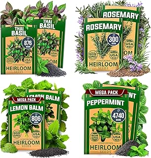 25 Low Carb Paleo Soup Recipes That Are Cozy and Filling 130 Culinary Herb Set - Lemon Balm Thai Basil Rosemary Peppermint Seeds Vari...