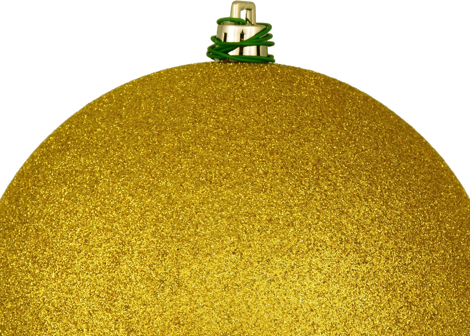 Vickerman 6" Medallion Gold 4-Finish Ball Ornament Set.Includes 4 Ornaments per Box. image 3