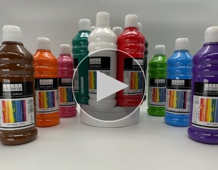 SÜDOR Acrylic Paint 500 Ml – Highly Pigmented & Opaque, Premium Acrylic Colour For Canvas, Wood, Stone, Metal, Pouring & More (Flesh Color