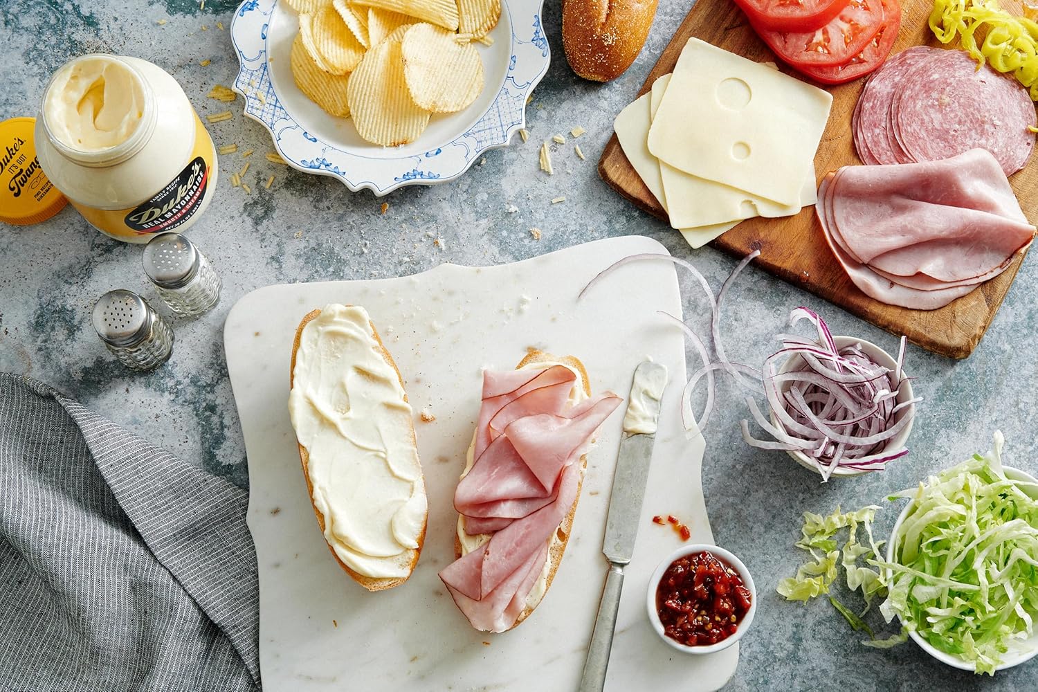 Duke’s Real Mayonnaise Squeeze Bottle - Original Smooth & Creamy Taste, 18 Ounce (Pack of 4)