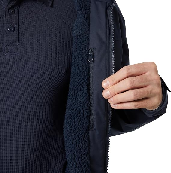 Helly Hansen Men's Crew Hooded Midlayer Waterproof Jacket Windproof Breathable Insulated Sailing Coat
