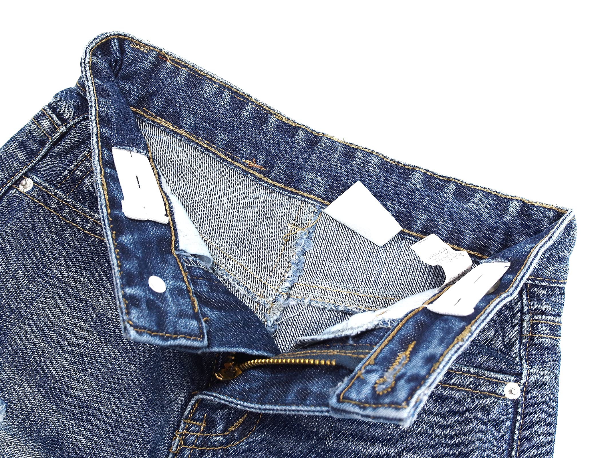 KIDSCOOL SPACE Enfants Déchiré Bande Élastique À La Mode À L'intérieur d'un Jean Slim