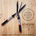 Sharpex Heavy Duty Hedge Shear with Sharp Blade, Spring Loaded Fuction and Comfortable Handle | Hedge Pruner Shear Grass Cutter for Outdoor Gardens (3 Blade Hedge Shear) gallery image