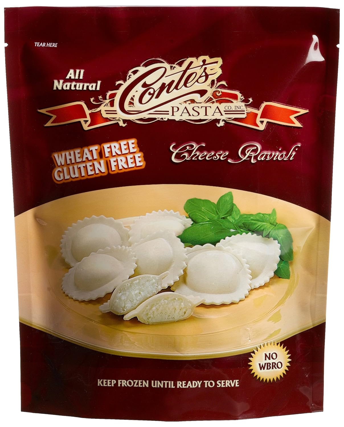 Conte Ravioli Amazon.com : Conte's Gluten Free Cheese Ravioli, 12-Ounce Bags (Pack of ...