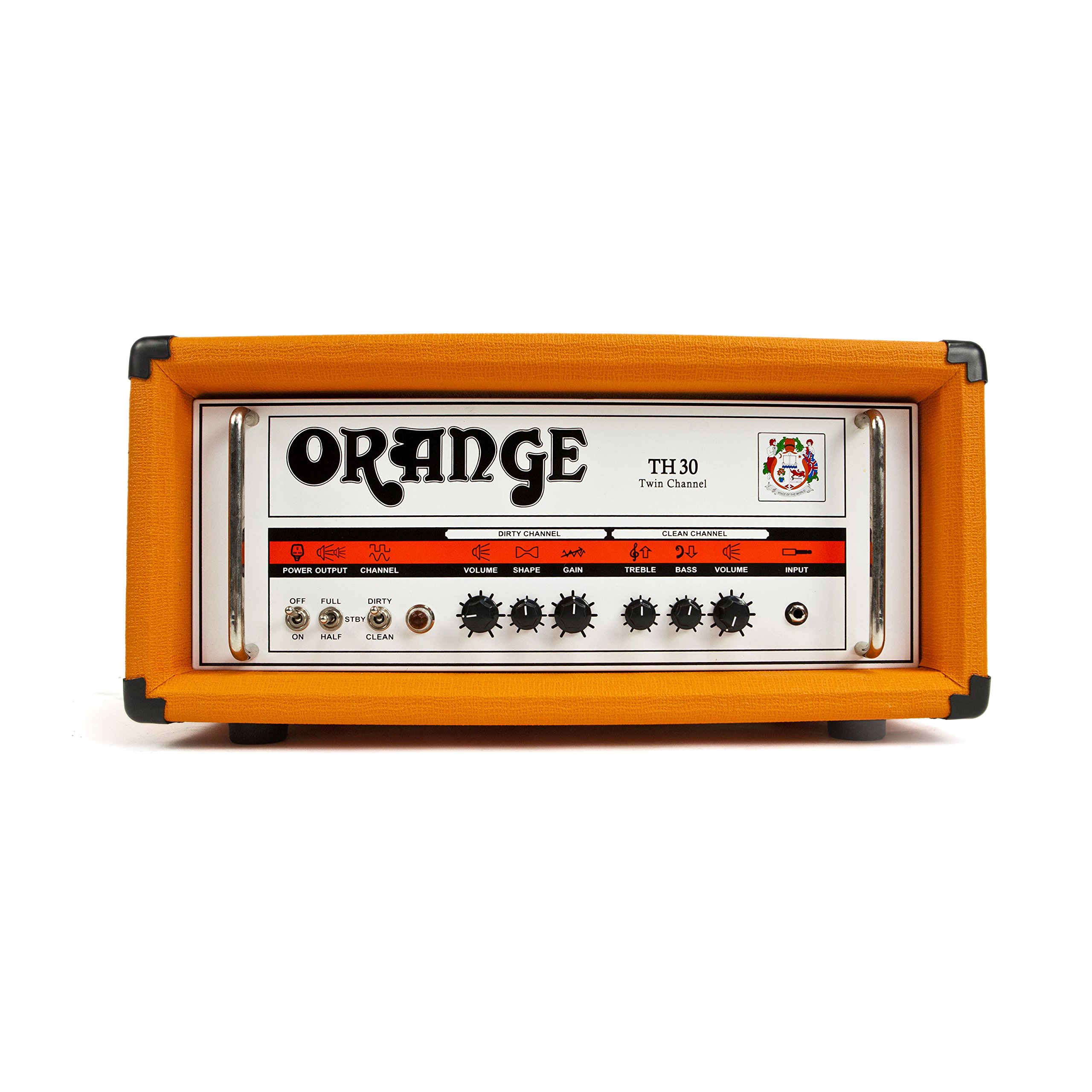 Orange TH30 30W All Analogue Twin Channel Amplifier Head, Orange