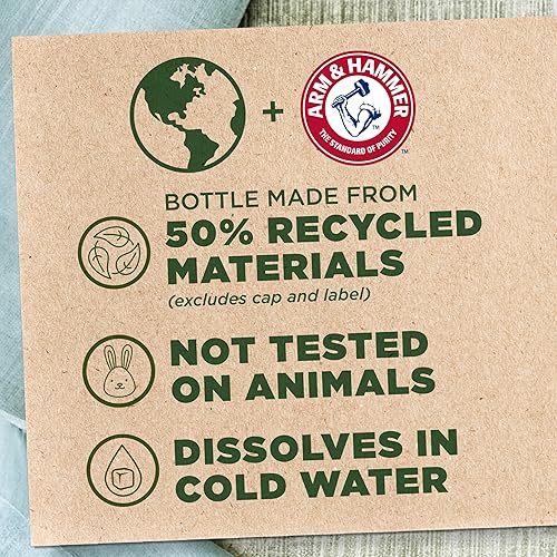 Miniatura 12 de ARM & HAMMER Clean Scentsations - Potenciador de aroma en lavado, aroma de agua purificadora de lavandería, 45 onzas