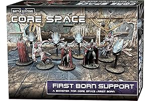 Battle Systems: Core Space First Born Support: 28mm Miniatures, Board Game, Modular 3D Terrain