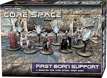 Core Space First Born Support Expansion Set - Battle Systems Cooperative/Solo SciFi Dungeon Crawler Board Game 28mm Sci-fi Miniatures