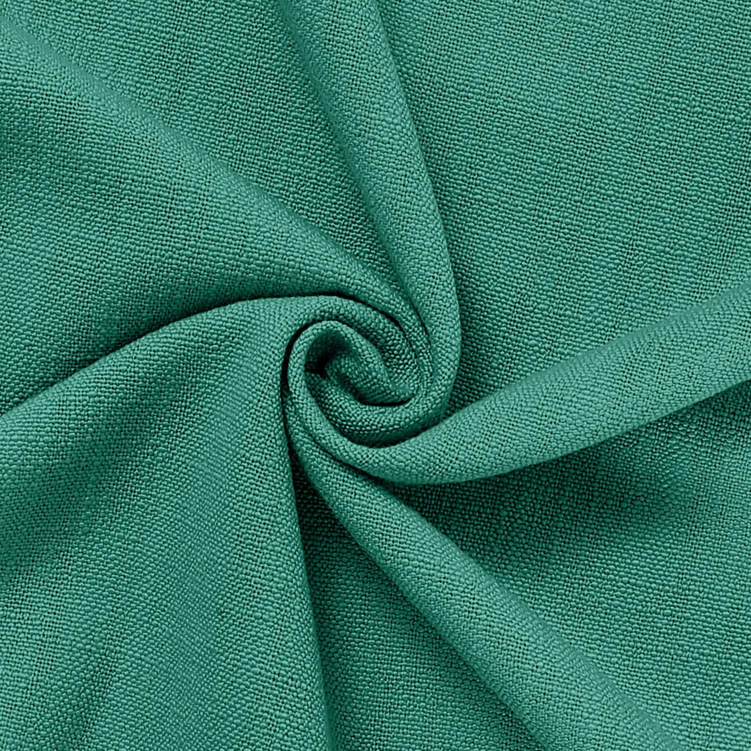 Rod ket ains do sypialni, 100 szer. x 96 l, mieszanka bawełny i lnu, zasłony zaciemniające do pokoju, tkanina teksturowana, idealna do salonu, design Greenlake, 1 panel