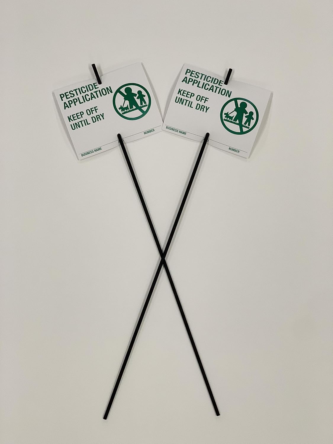 Florida Pesticide Application Signs & Stakes (Economy Style Stakes / 500 pc. Pack)