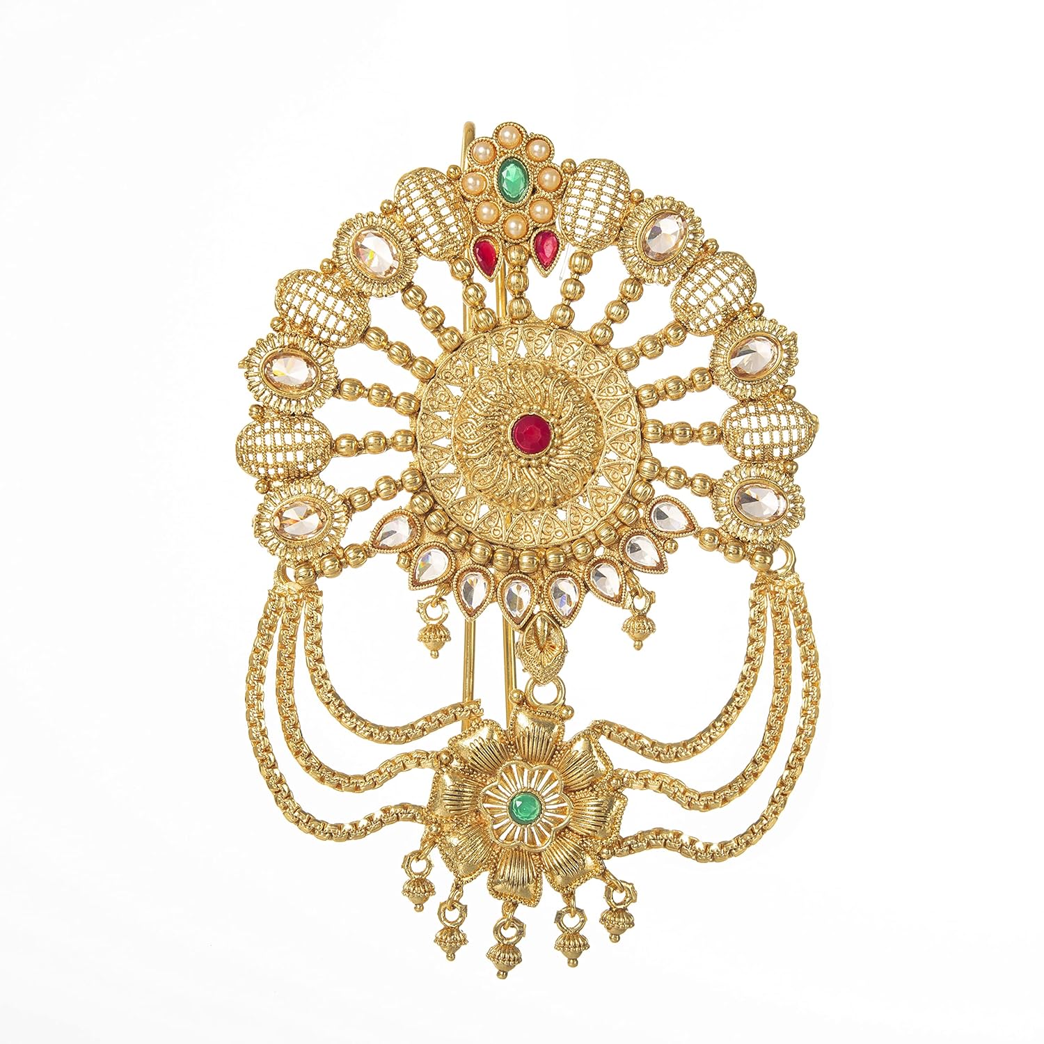 HAIR PIN ACCESSORY FOR BUN DECORATION