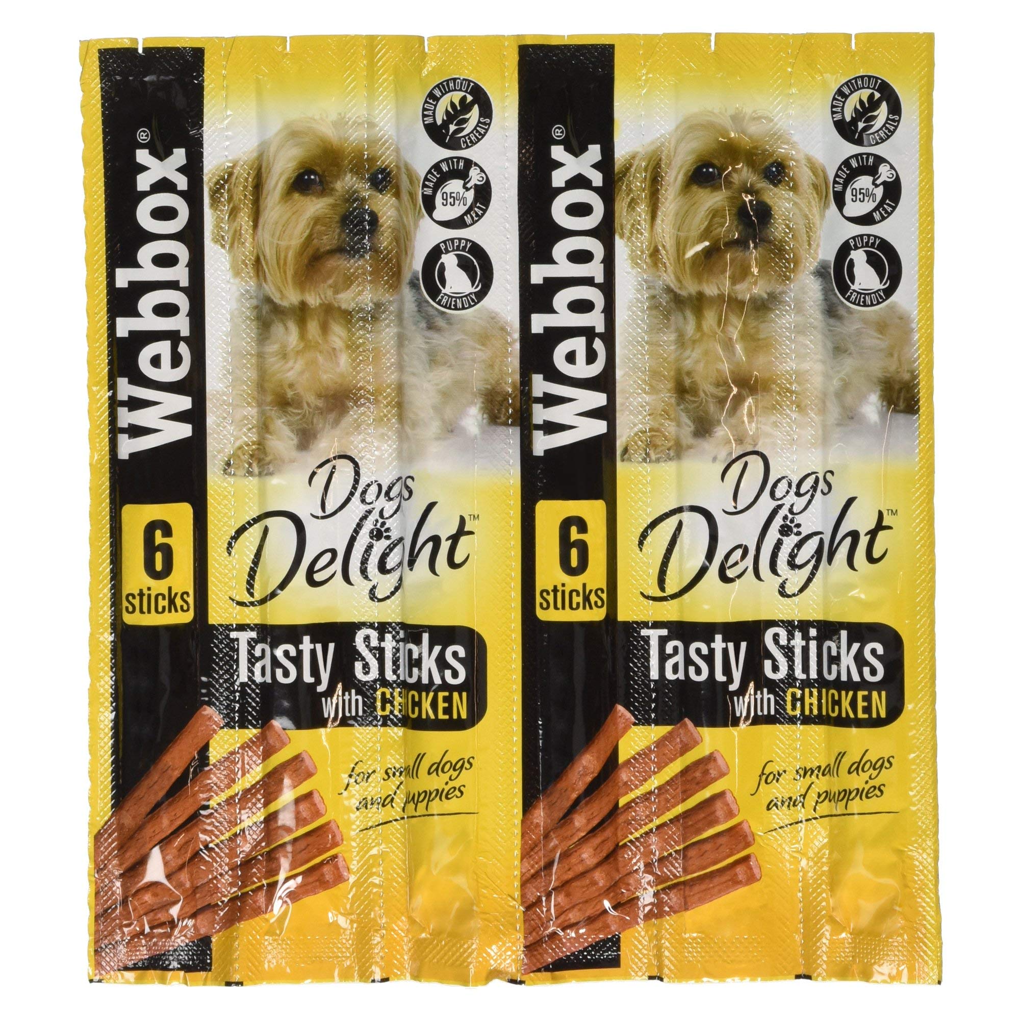 Webbox Dogs Delight Chicken Tasty Sticks