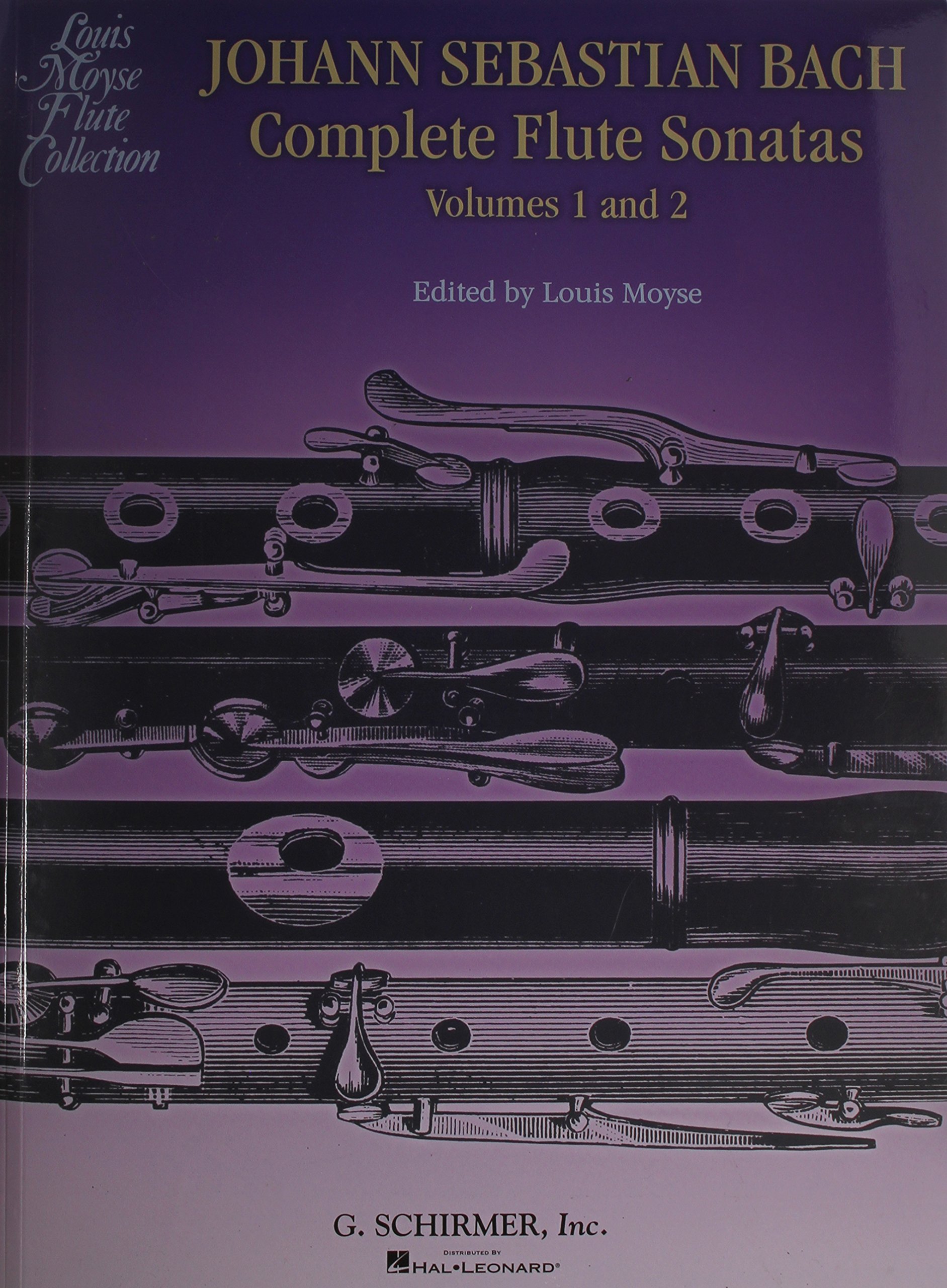 Bach Complete Flute Sonatas - Volumes 1 and 2