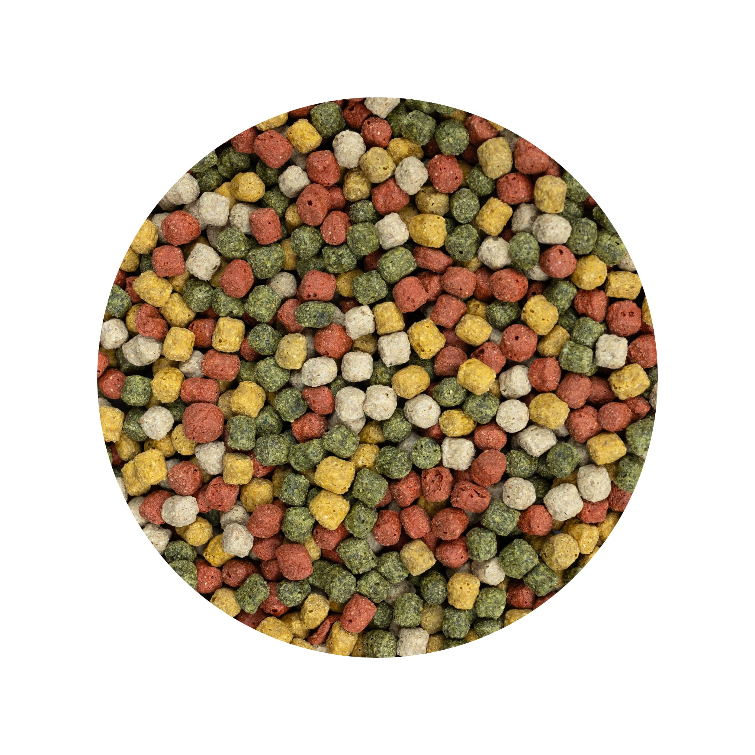 Koi Herdecke - 15 kg Fischfutter Mix für Koi's | Schwimmende Pellets von 6 mm | geeignet für Zierfische - Goldfische - Orfe - Shubunkin | 15 Kilo Pack - Alleinfuttermittel