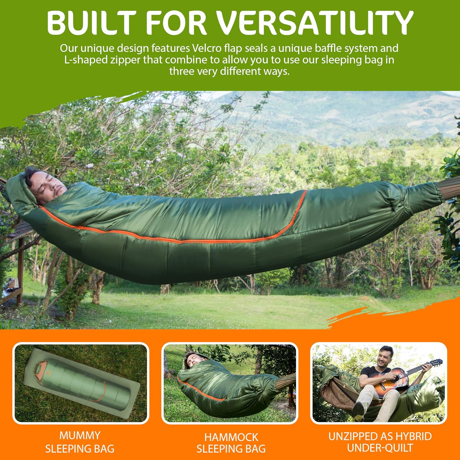 hammock sleeping bag