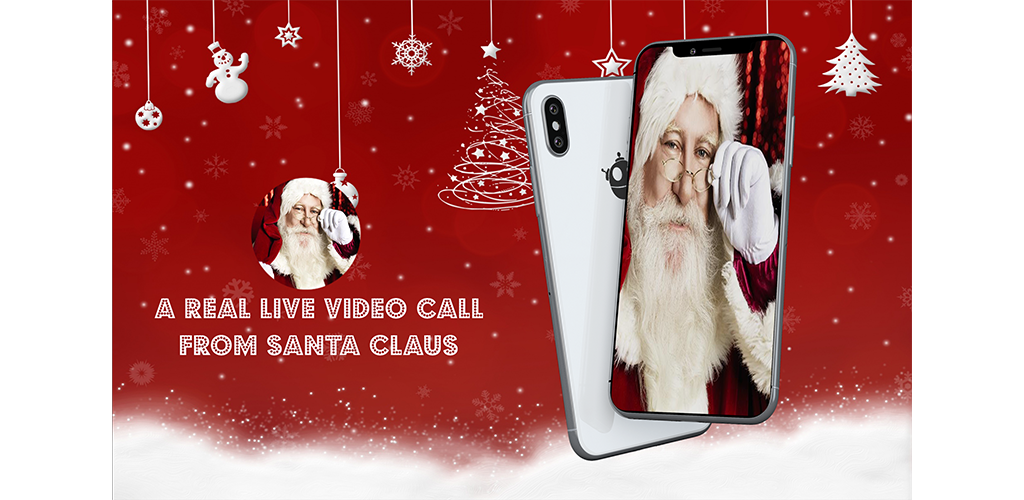 A Real Live Video Call Santa Claus Christmas 2023 Free Fake Phone