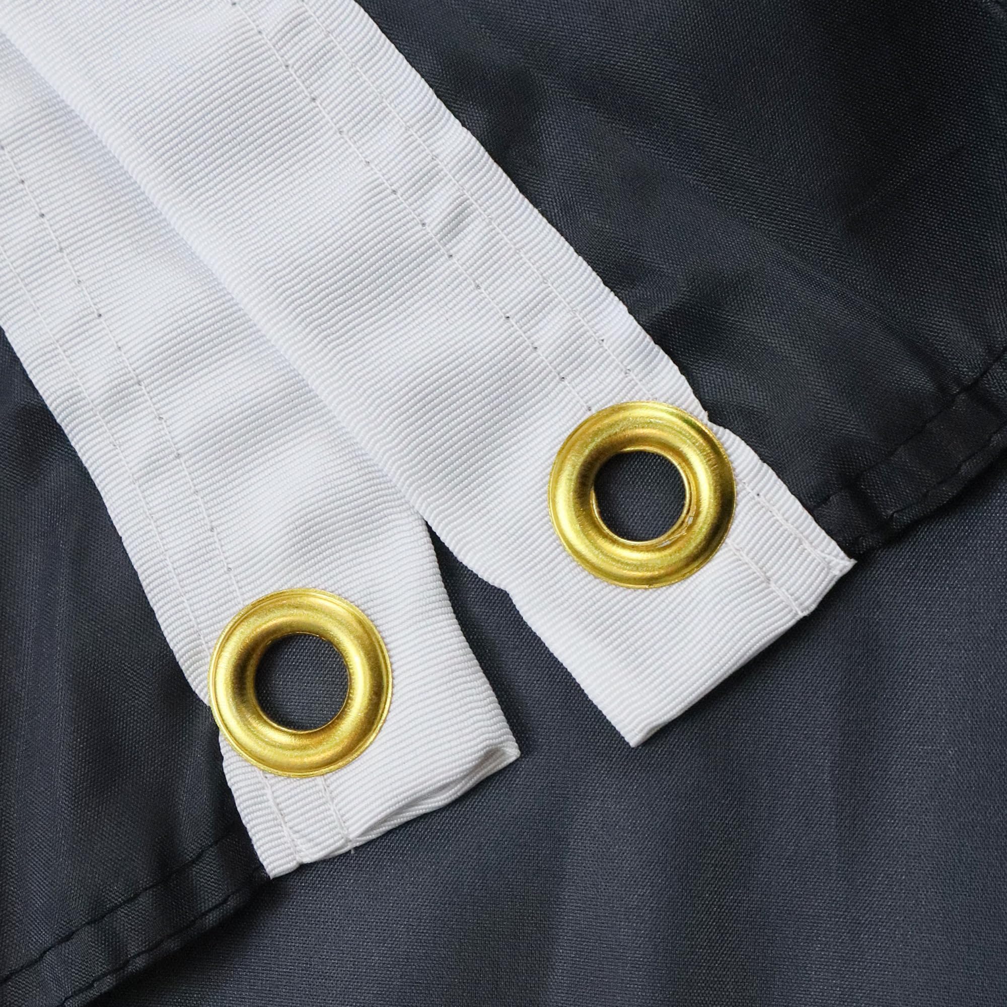 Image secondaire de Drapeau Anarchie 150x90 cm en Polyester avec Oeillets Métalliques