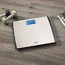 EatSmart Precision 550 Extra Wide Digital Scale w/ 550 LB Capacity Stainless Steel gallery image