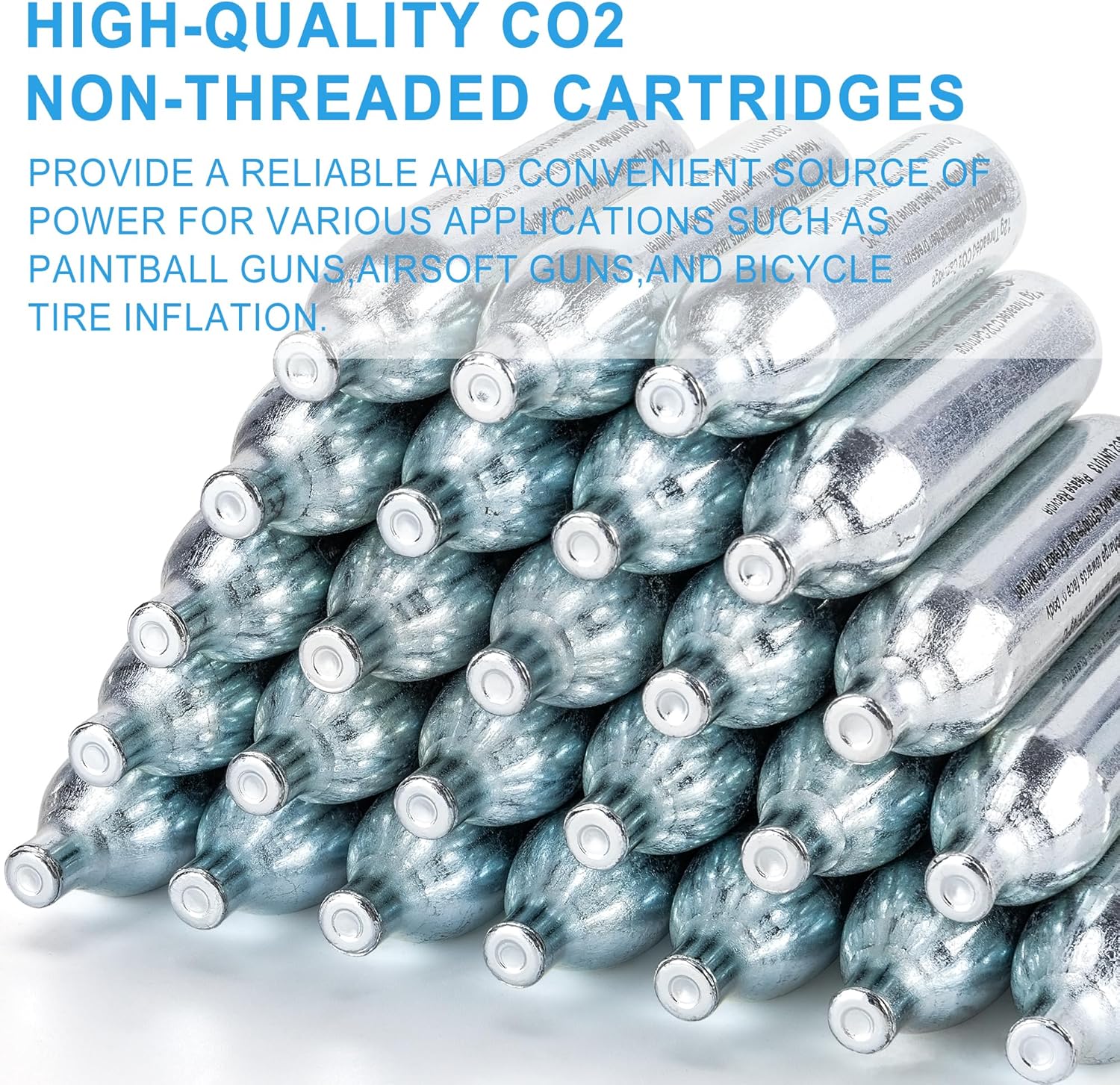 8 Gram/ 12 Gram/ 88 Gram CO2 Cartridges for Paintball - CO2 Cylinder CO2 Cartridges for Airsoft, Air Gun, Pepper Gun P2P HDP 50 Compact