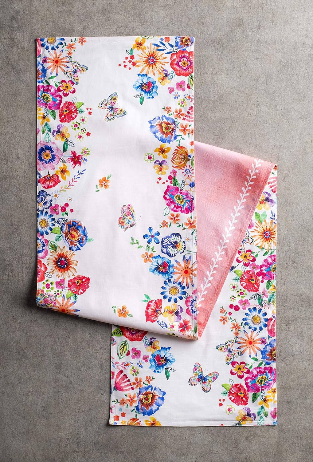 Maison d' Hermine Colmar 100% Cotton Table Runner for Party | Dinner | Holidays | Kitchen | Spring/Summer (14.5 Inch by 72 Inch): Home & Kitchen