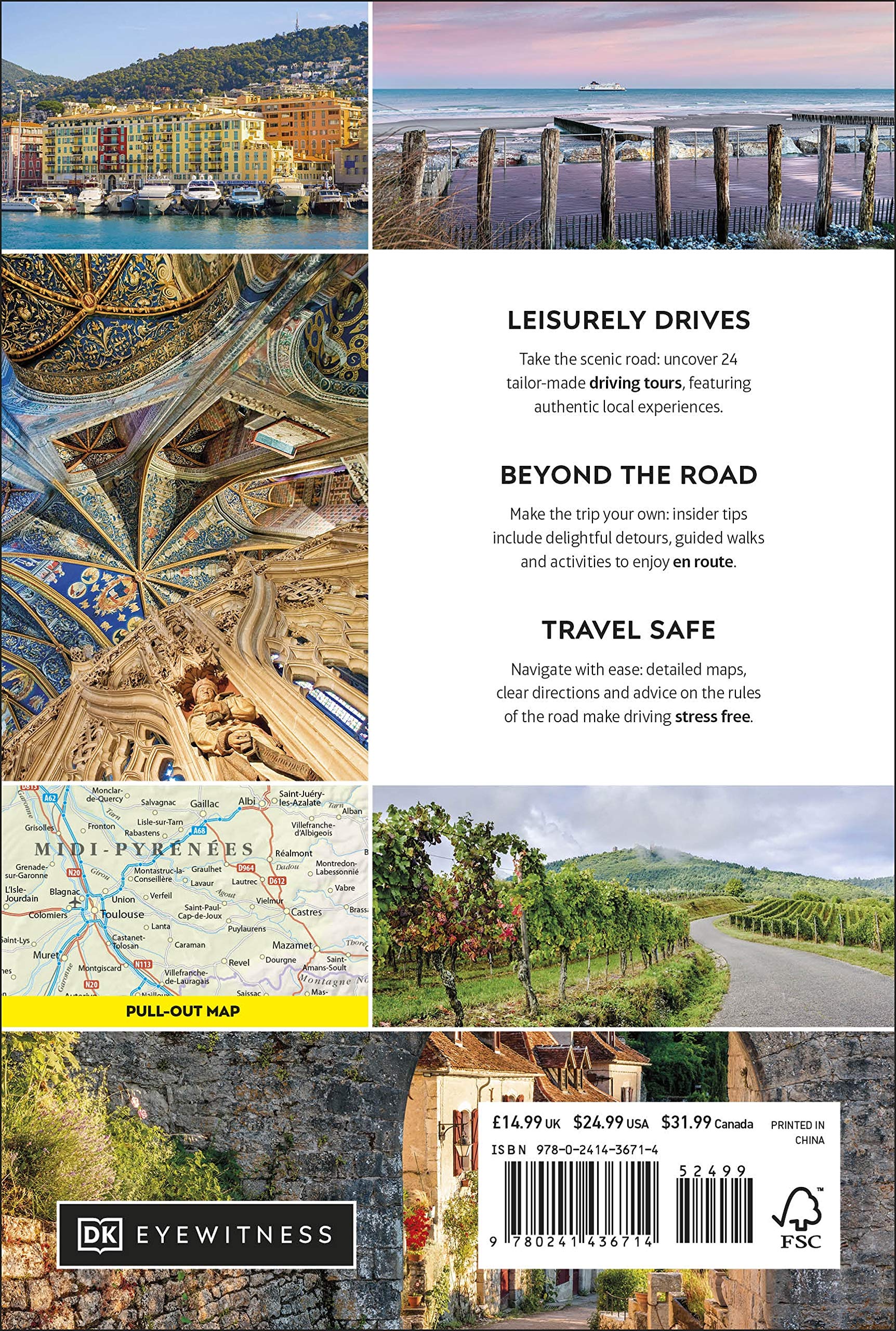 DK Eyewitness Road Trips France: plan with ease, explore with confidence (Travel Guide)