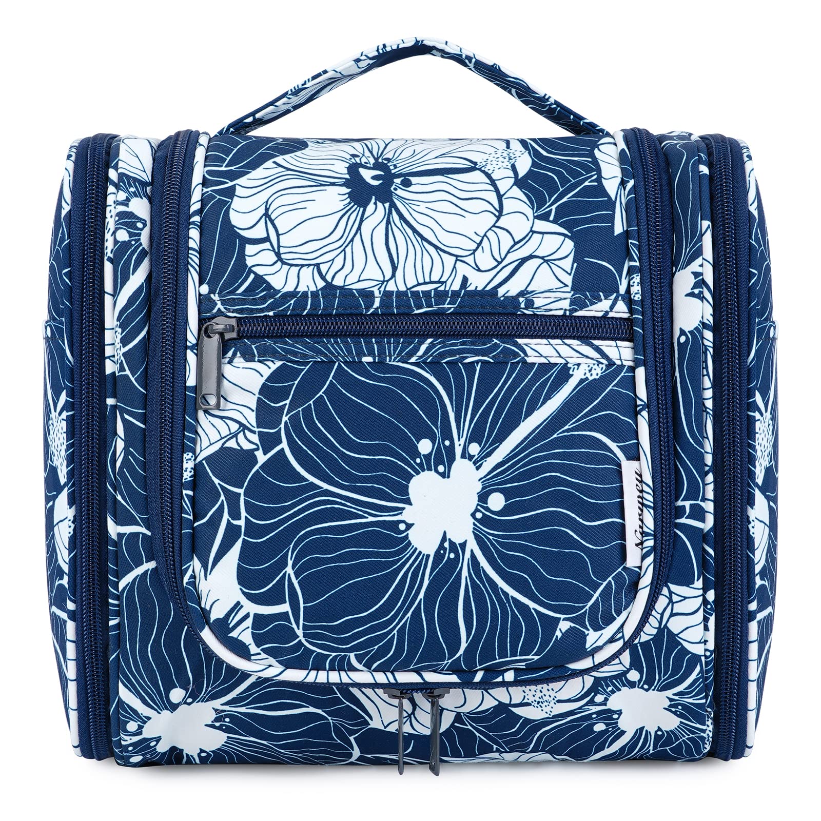 Narwey Neceser Mujer Bolsa de Aseo Colgante, Organizador de Maquillaje Neceser Viaje para Hombre y Mujer Accesorios de Viaje (moradoe(Grande)) — view 15