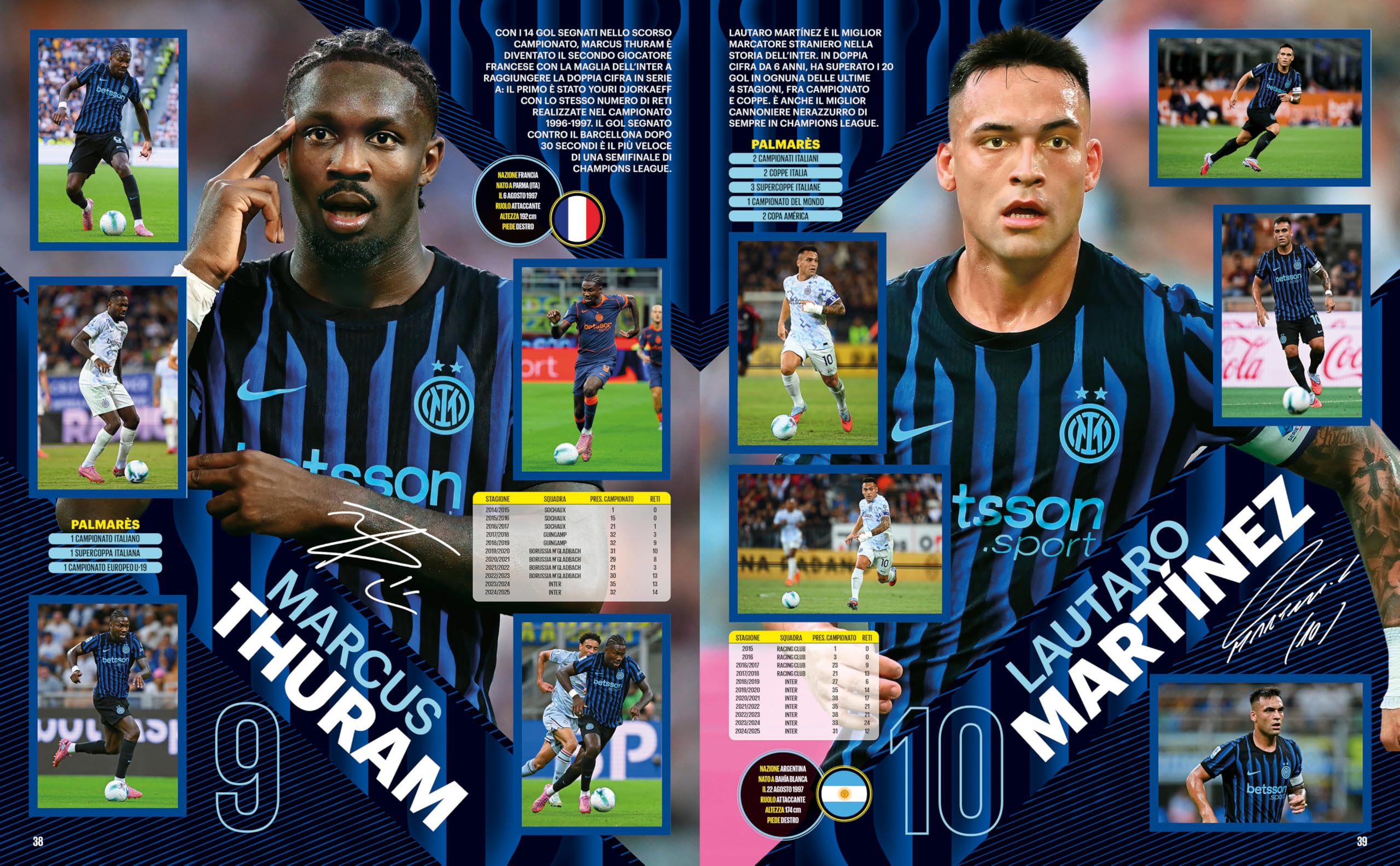 EURO PUBLISHING Album Figurine Inter 2025-2026 Prodotto Ufficiale 274 figurine