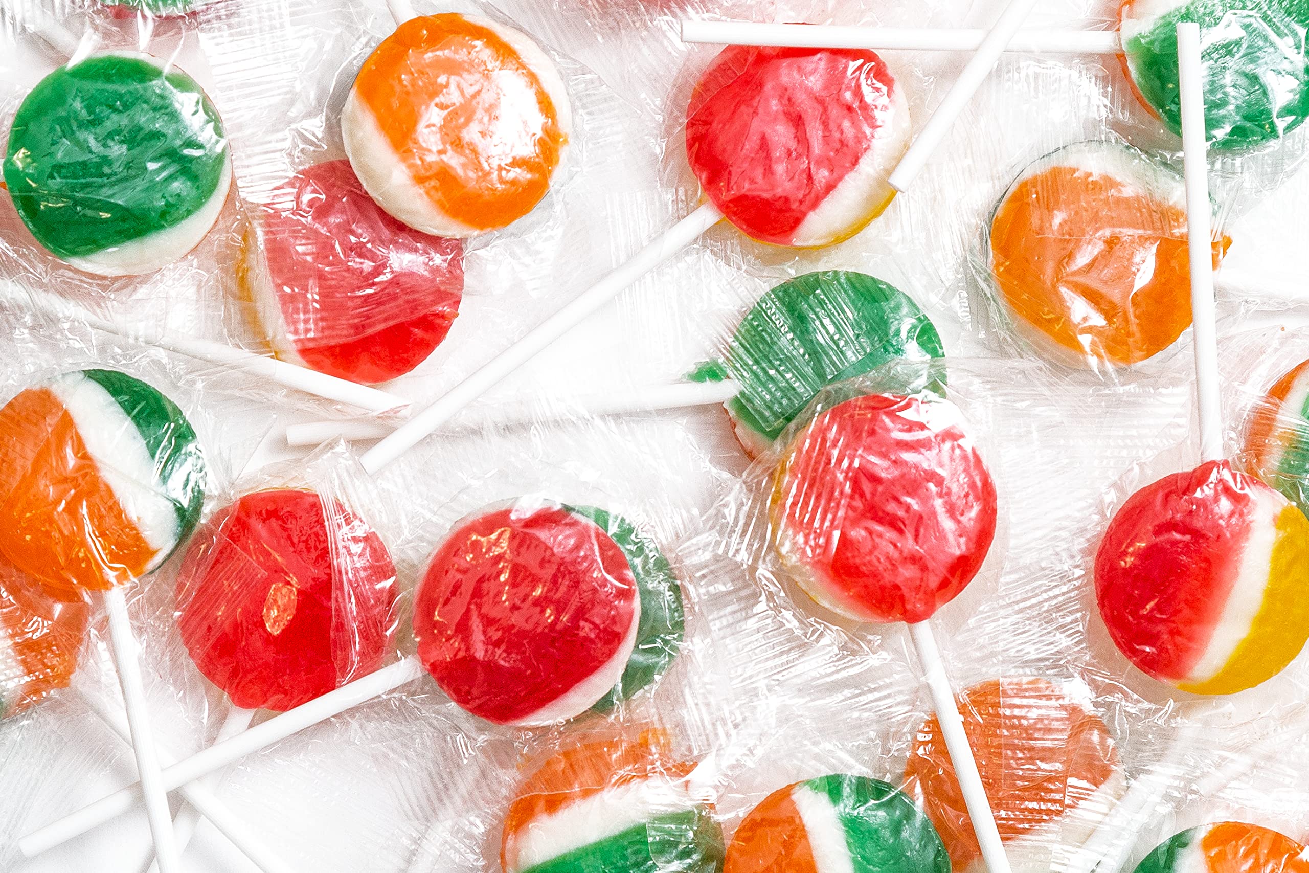 Buy Bulk Candy Individually Wrapped Lollipops 5 lb. Assorted Candy Flavors of Mixed Fruit