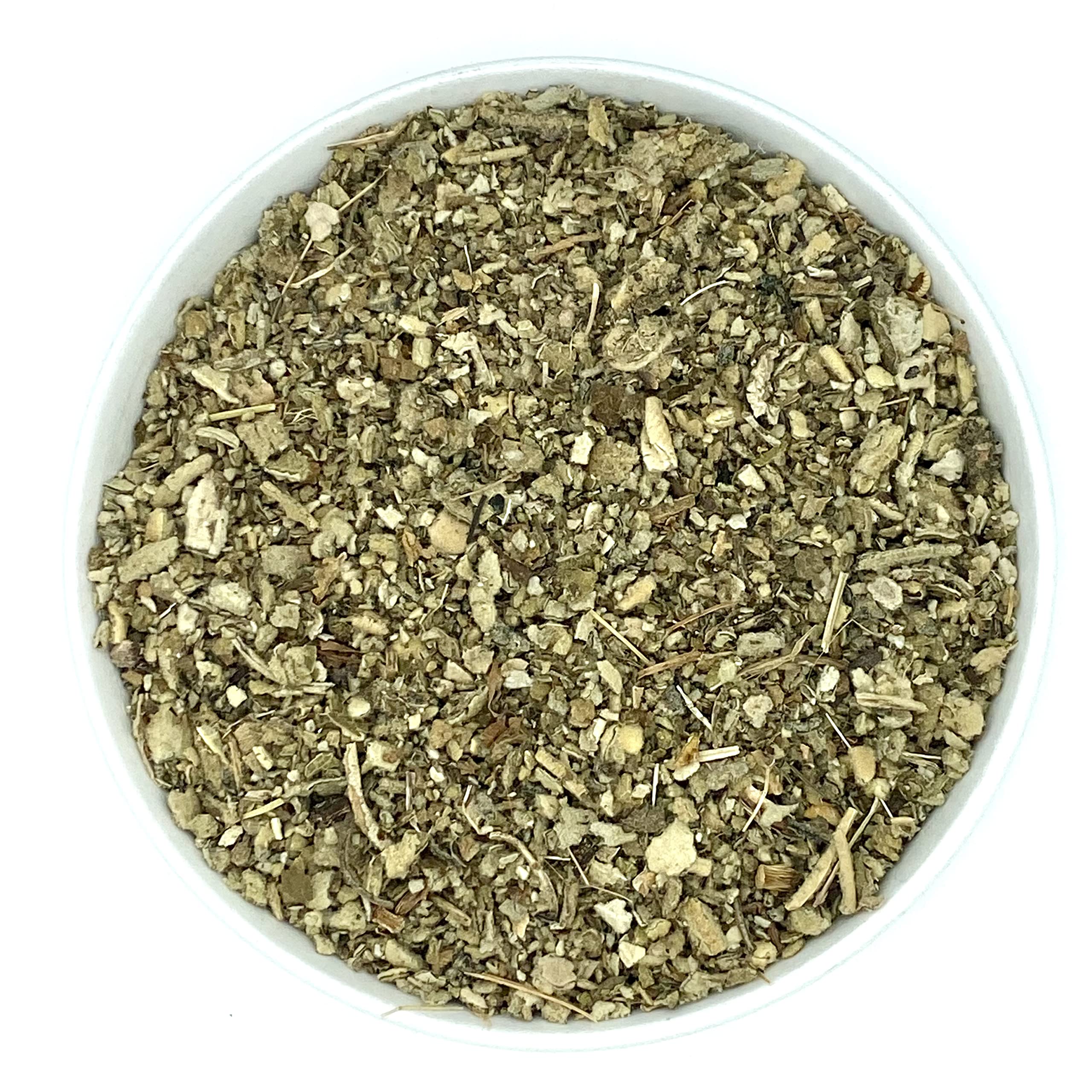 Mullein Leaf Dried Cut Sifted Wild Crafted 2oz The Bloomin Herb Shoppe Leaves Tea Caffeine Free, No Additives or Preservatives (2oz)