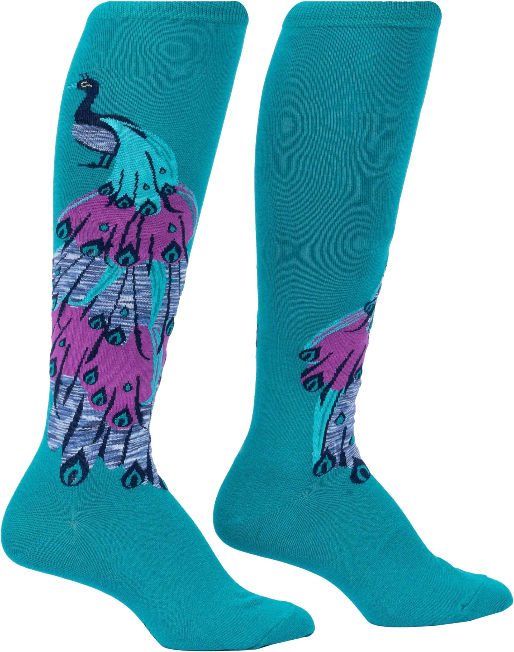 Sock It To Me, Knee High Funky Socks, Animals