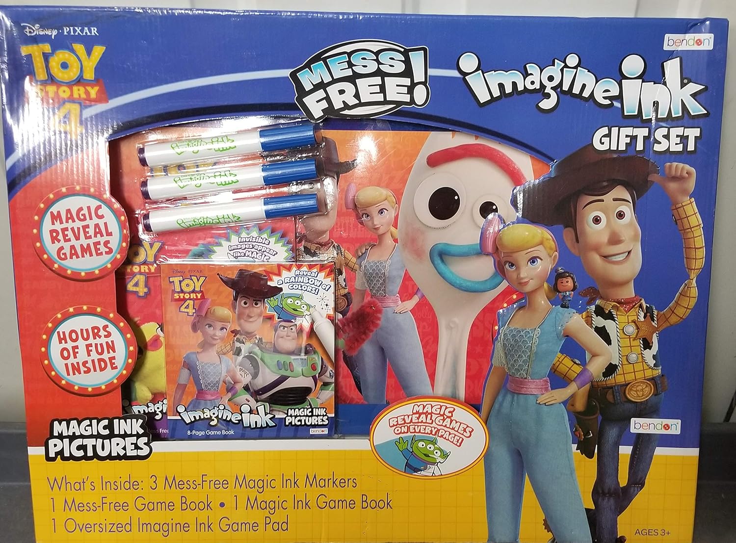 Amazon.co.jp Bendon Imagine Ink ディズニー/ピクサー トイストーリー4 イメージインク マジックピクチャー