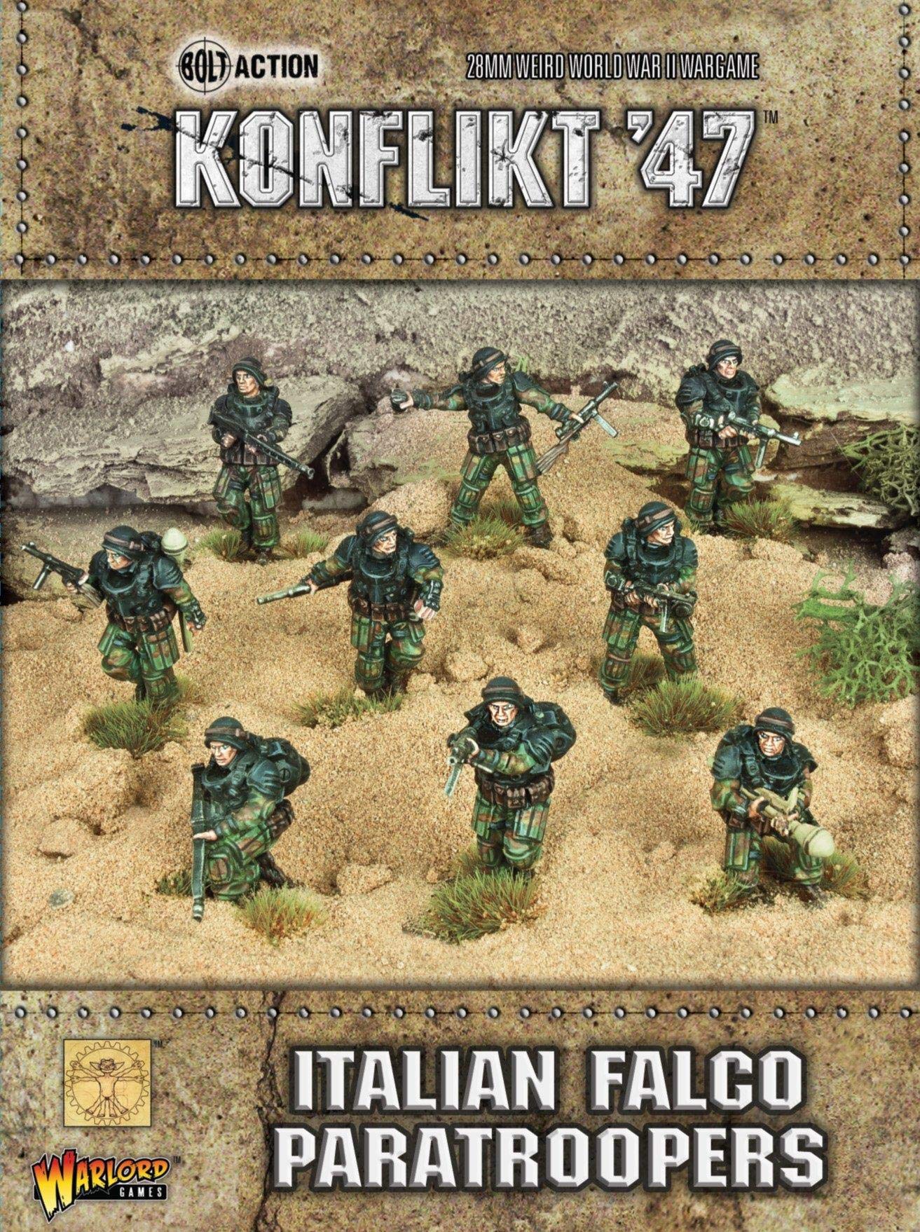 Italian Falco Paratroopers SW