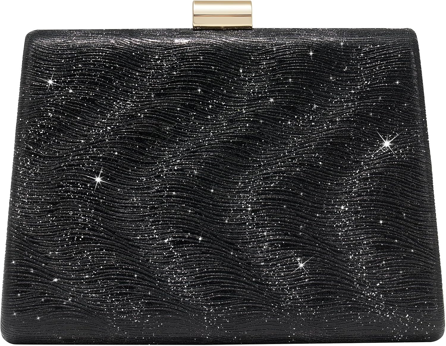 CHUNLI Clutch Purses for Women, Sparkly Evening Bag with Detachable Chain for Weddings, Proms, Formal and Parties