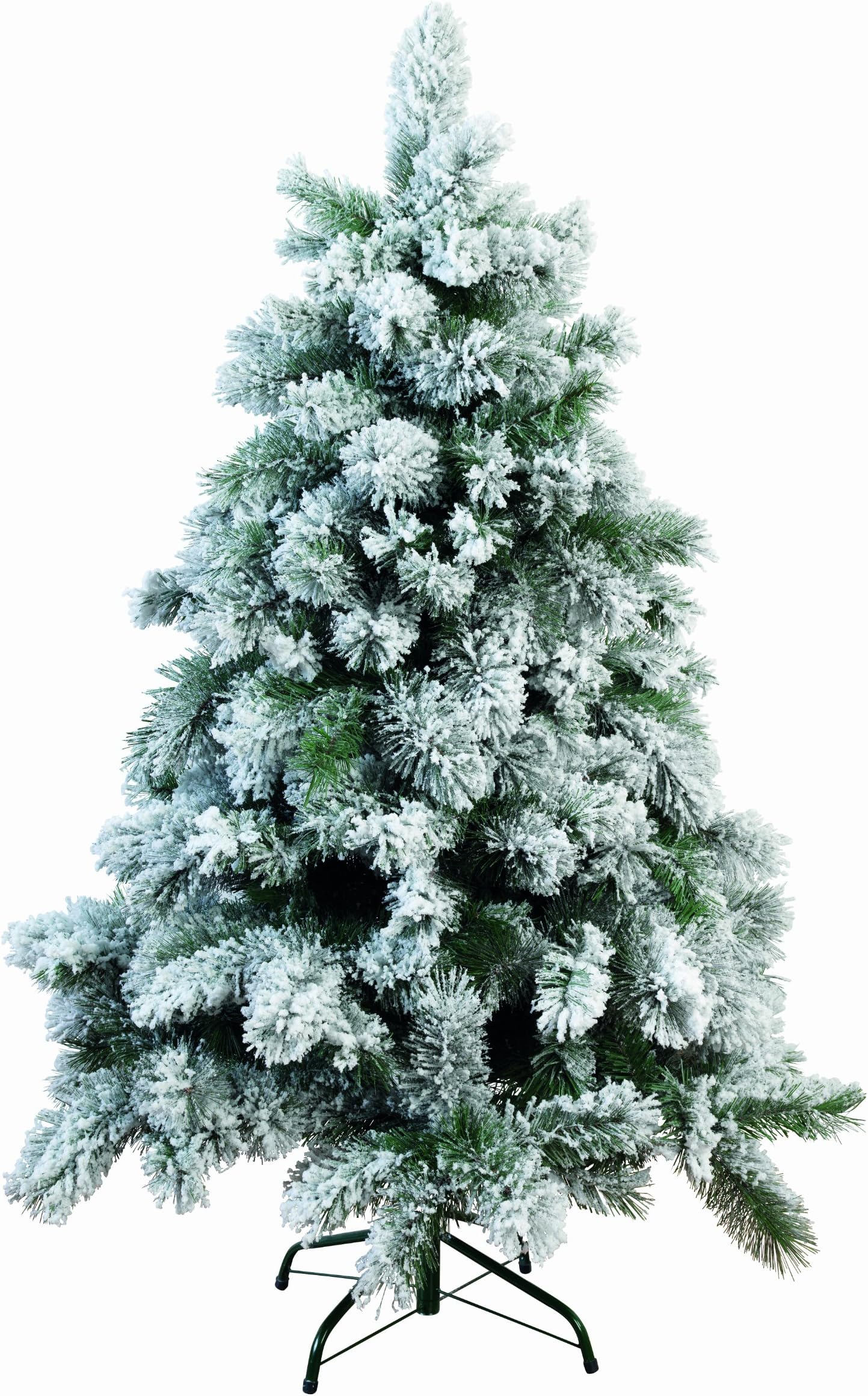 Kaemingk Everlands Snowy Vancouver Mixed Pine Artificial Tree 7ft