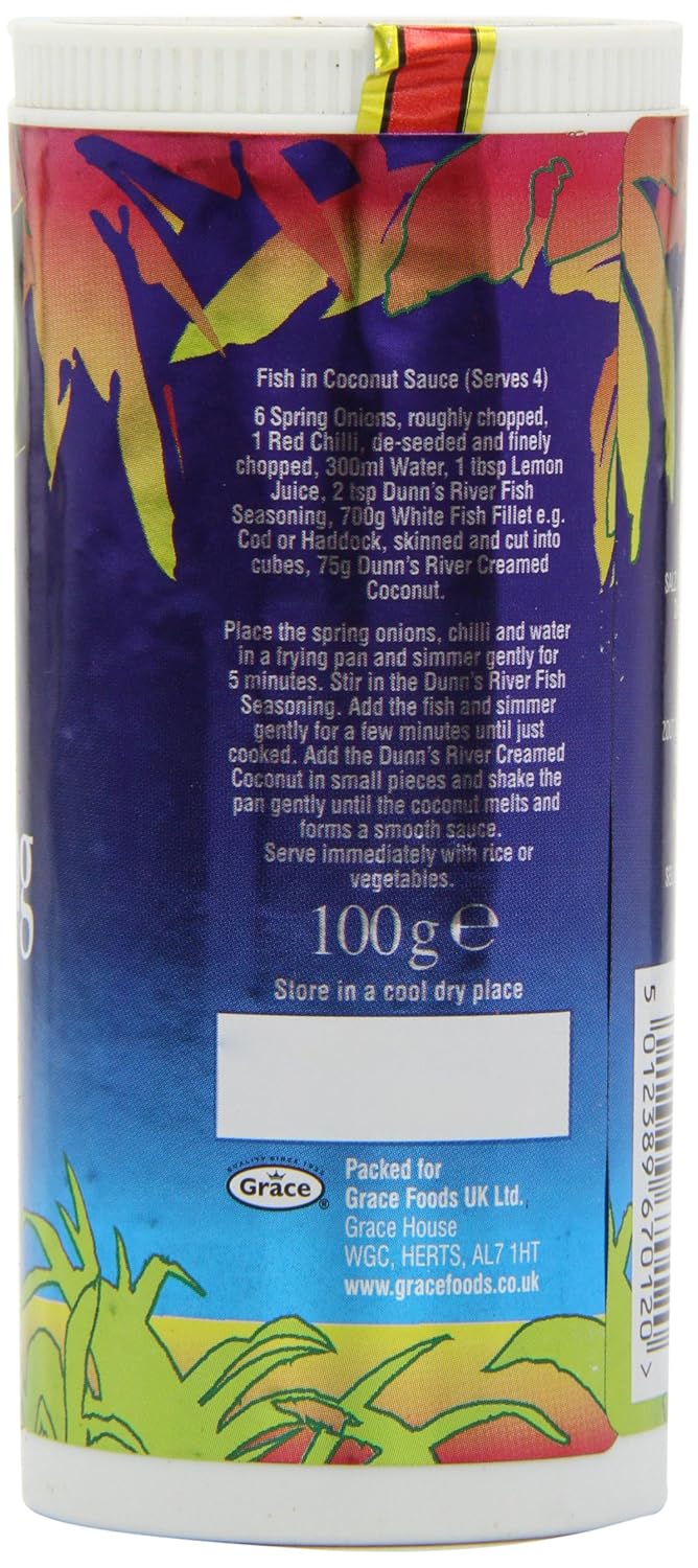 Dunn's River Fish Seasoning 100 g (Pack of 12)