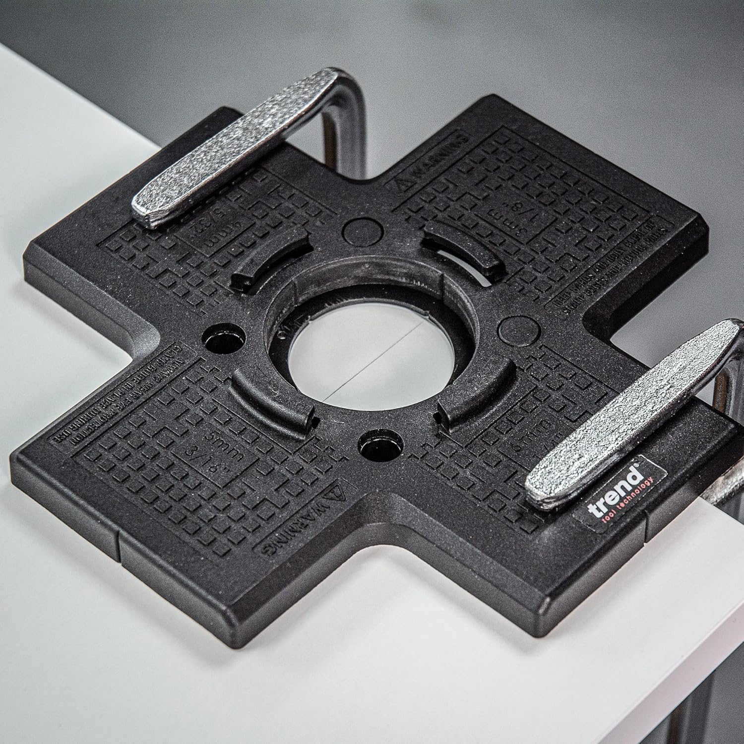 Trend 1-3/8 Inch Concealed Cabinet Hinge Jig, Quick & Easy Installation of Concealed Cabinet Hinges, CAB/JIG/B