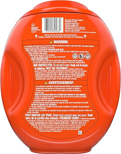 Miniatura 62 de Tide PODS - Cápsulas de detergente líquido para lavandería, compatible con lavadoras de alta eficiencia, 42 unidades, limpieza potente 3 en 1 en un