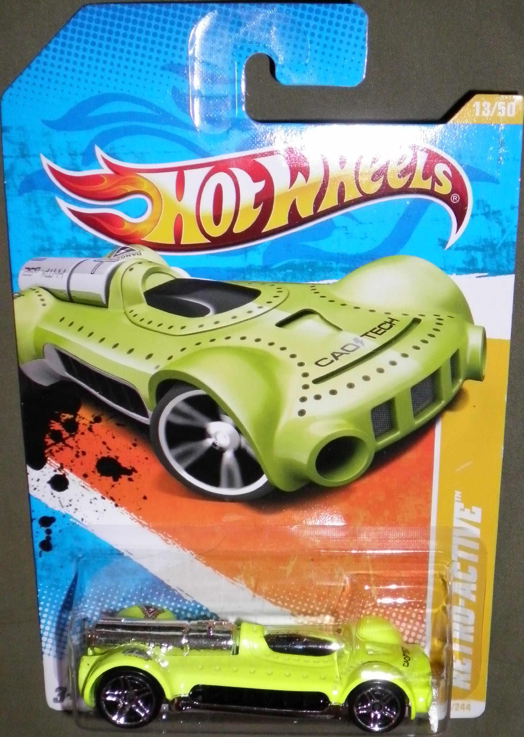 2011-013 New Models 13/50 Retro-Active Lime Green 1:64 Scale