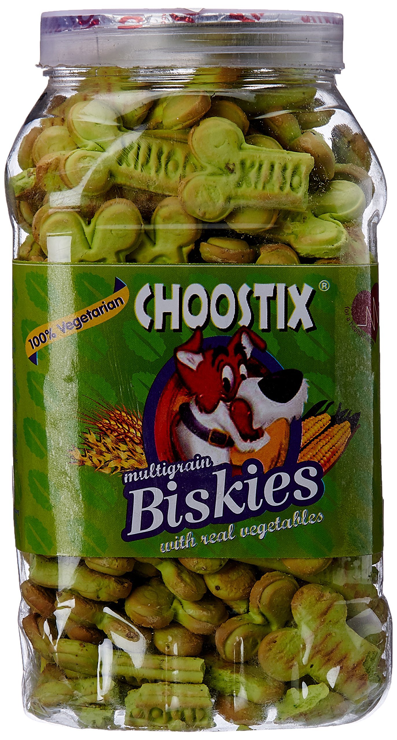 CHOOSTIX Biskies With Real Vegetables Dog Treat, 500 Gram (Jar), For All Life Stages, Biscuits (B00O0XWEIE) Amazon Price History, Amazon Price Tracker