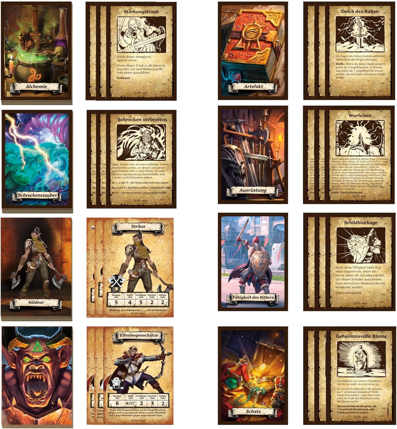 Avalon Hill HeroQuest The Moon of Horrors Adventure Pack, HeroQuest Base Game Required, Role Playing Game