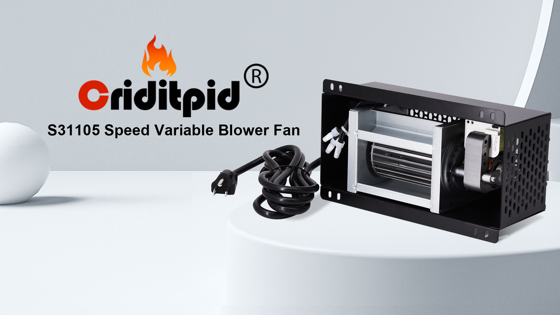 Small Wood Stove Variable Speed Blower Fan For Wood Stoves