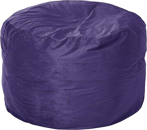 Miniatura 283 de Chill Sack - Funda para puf Microgamuza - Carbón - Solo funda,Microsuede - Chocolate - Solo funda,Microsuede - Azul marino - Solo funda,Guijarro -