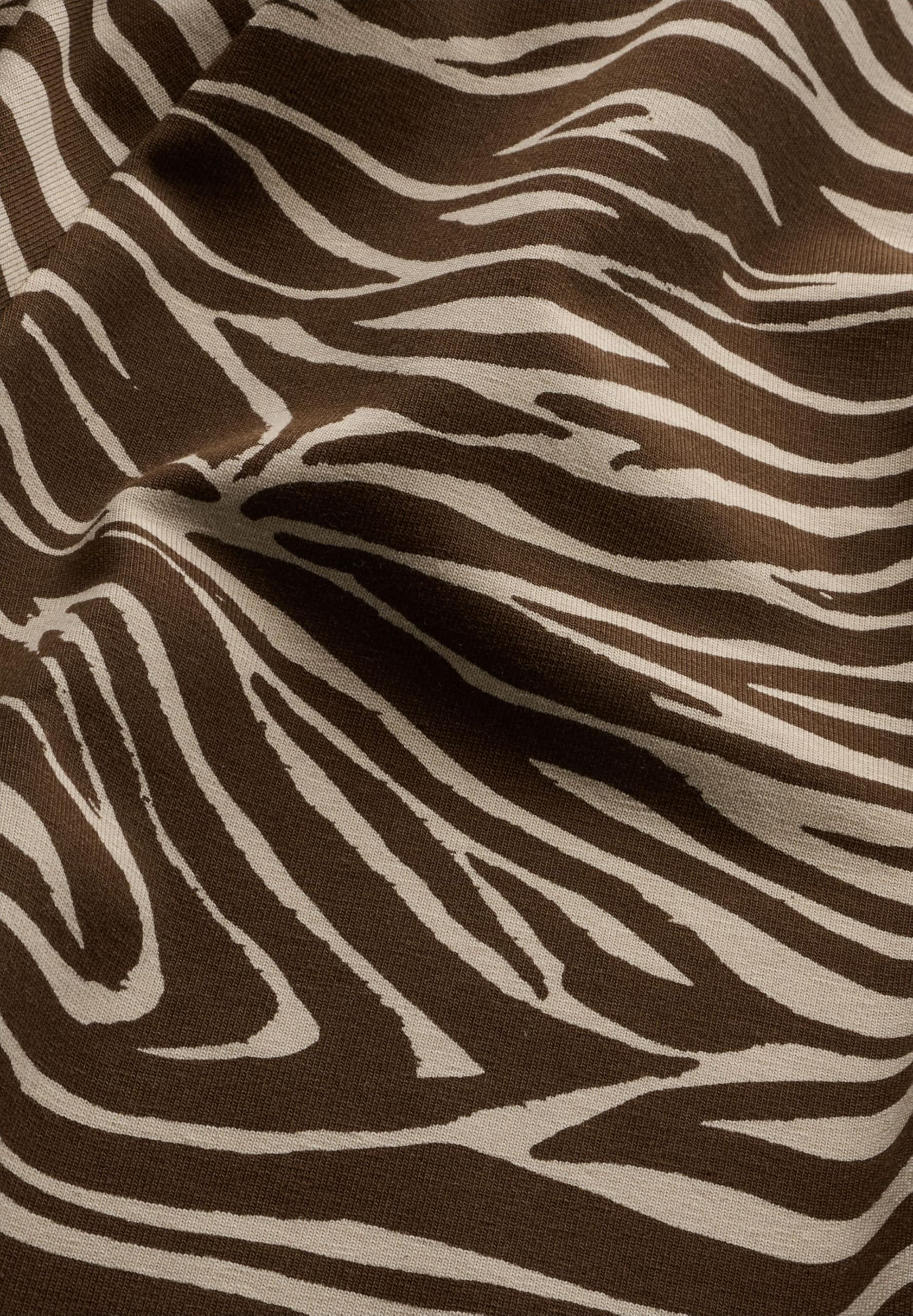 ARMEDANGELS Damen Bio-Baumwoll Mix ILENIAA LARAA Zebra Loose Fit